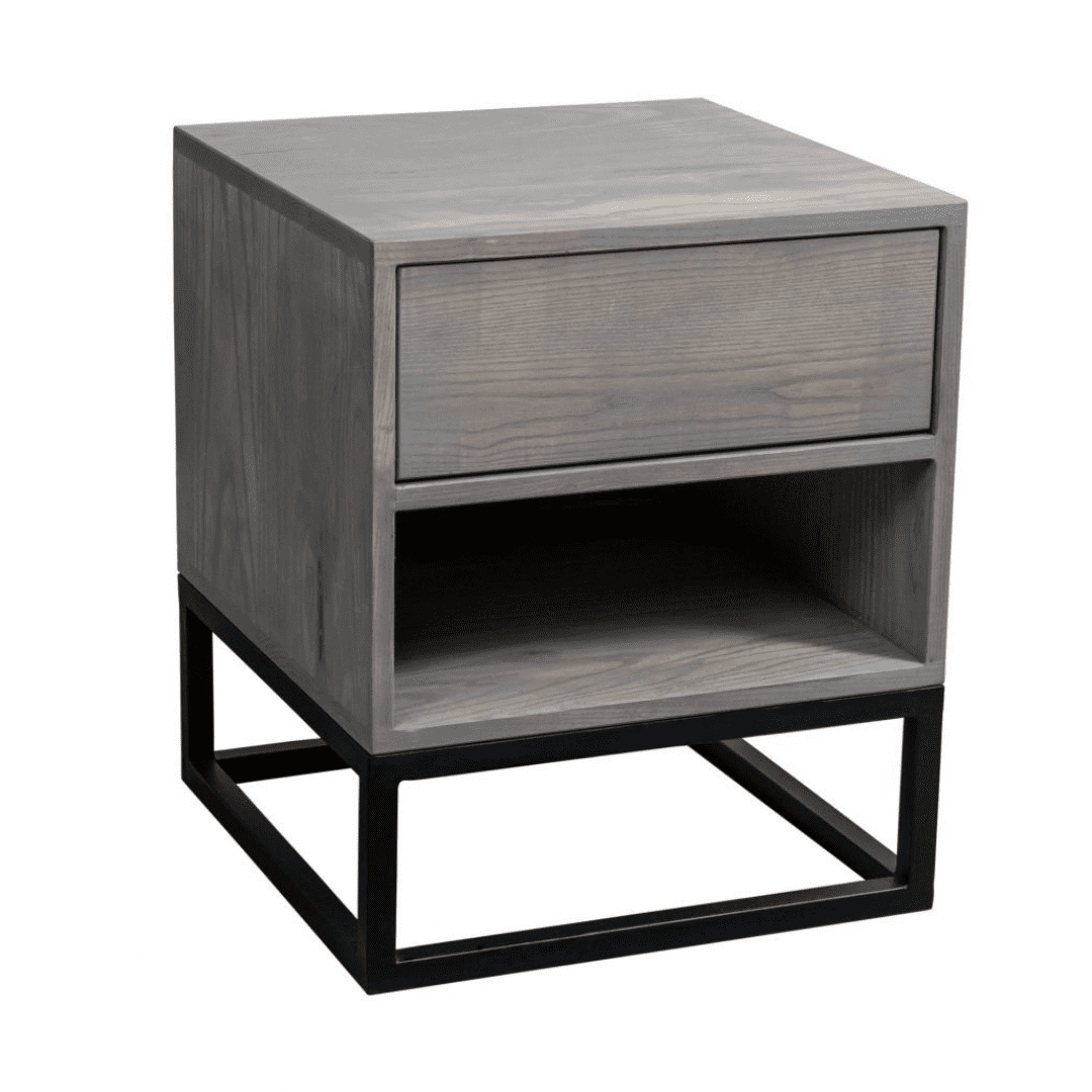 Avalana Bedside Table (1 drawer) 2 - Timberer Avalana Bedside Table (1 drawer) 2 - Timberer